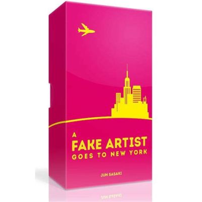 A Fake Artist Goes To New York! Uma festa de dedução e desenhinhos engraçados para descobrir o impostor artístico!